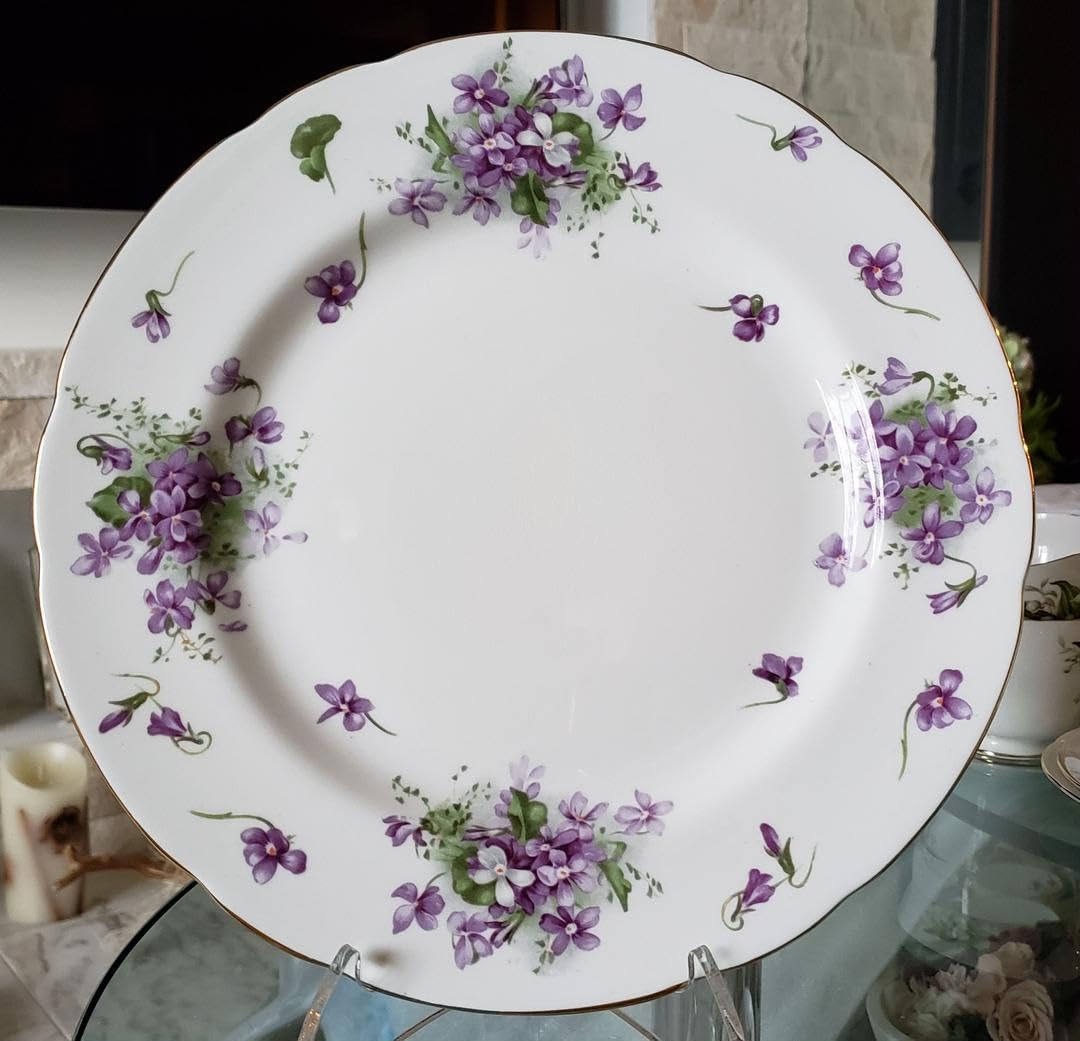 ハマースレイバイオレットディナー皿① 約27.5cm プレート2枚セット