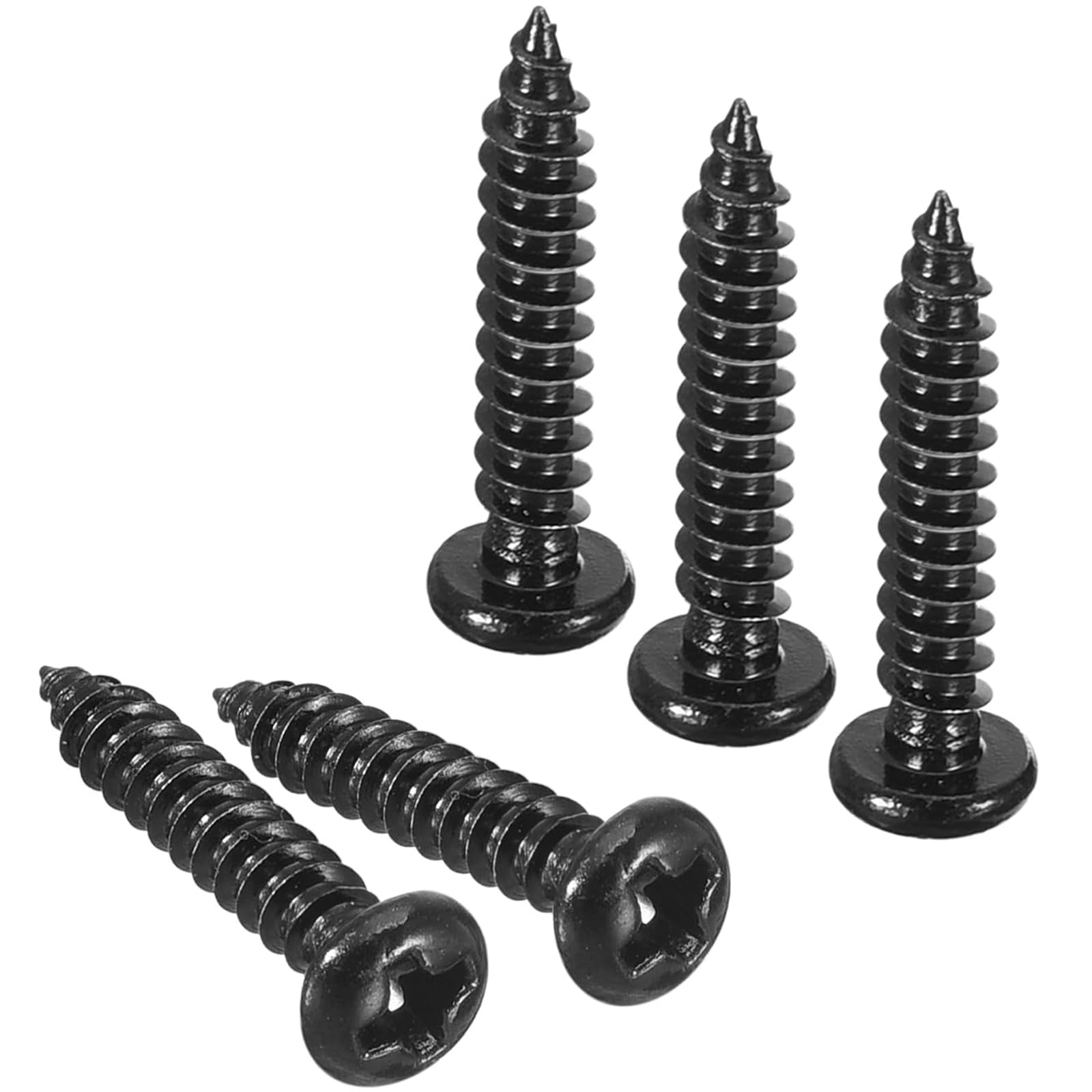 TA-VIGOR 100Pcs Self Tapping Screws, M3 Phillips Pan Head Screw, 16mm Round Head Tapping Screws