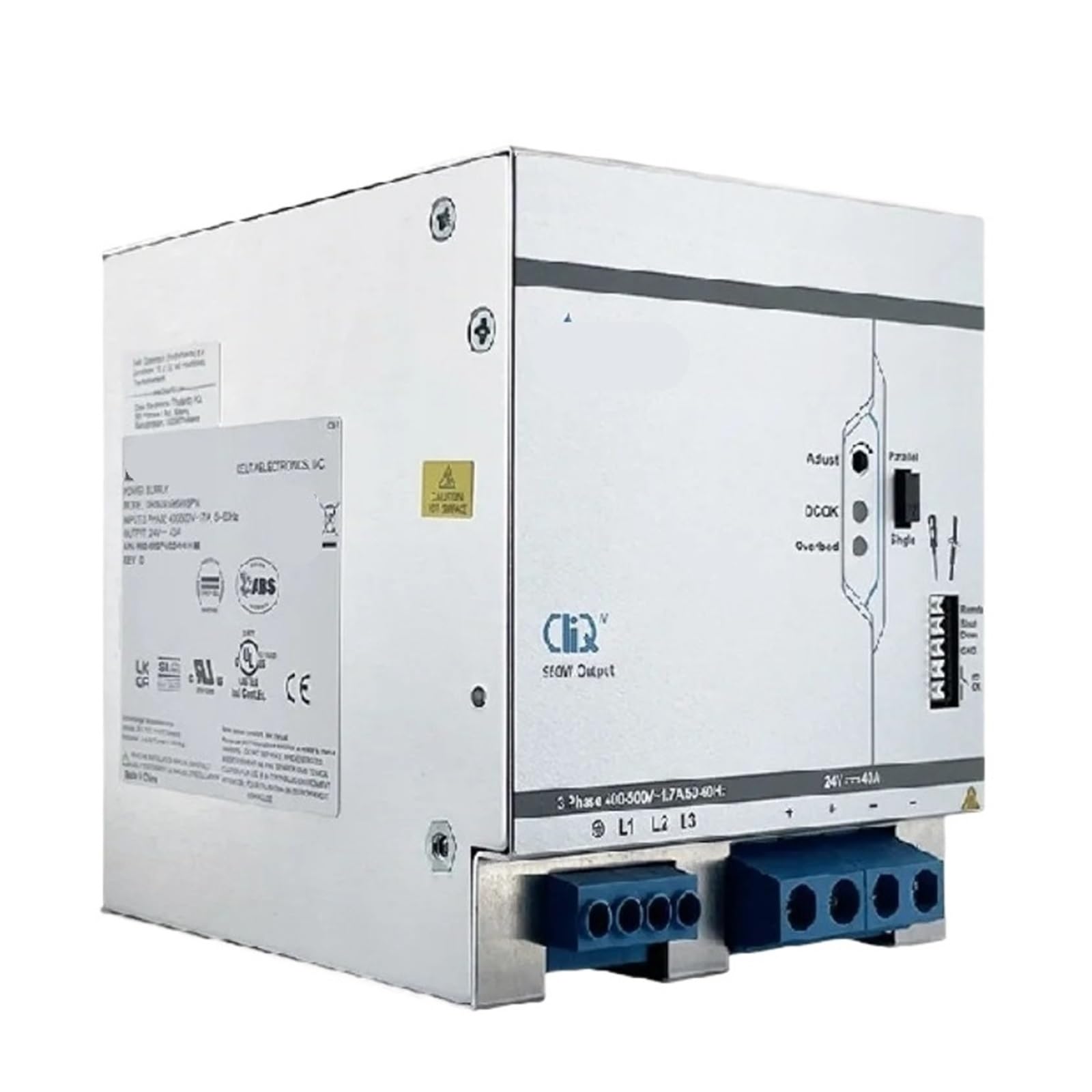 YMUGUEGH 1pcs DRM-24V960W3PN Switching Power Supply, 24V 40A 960W