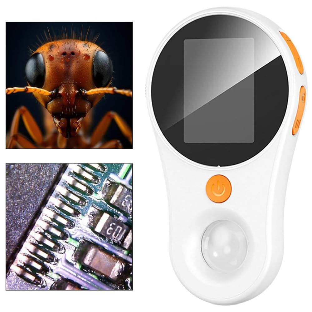 Hsthe Sea Mini Microscope, 2.0 Inch IPS Screen, 500X Magnification - Image 4