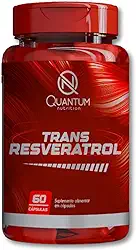 Kit 1-3 Trans-Resveratrol 165mg Antioxidante Saúde pele cardiovascular e cognitiva Quantum 60Caps