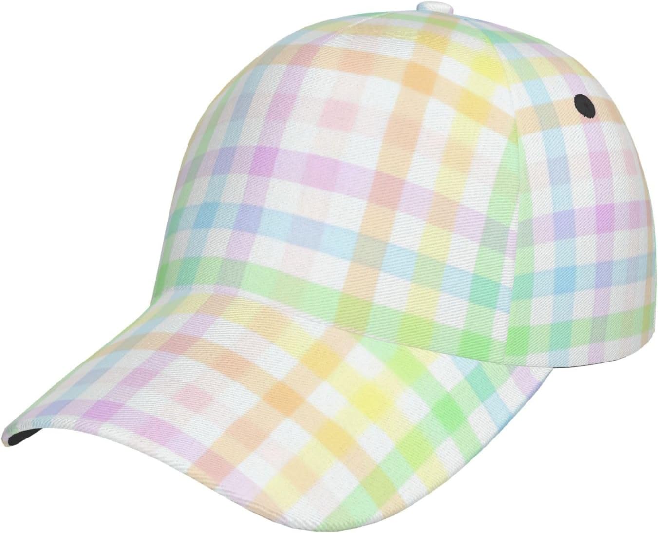 Easter Sun Hat for Women Men Adjustable Easter Bunny Baseball Cap Foldable Running Hats Cap for Outdoor Easter Hat
