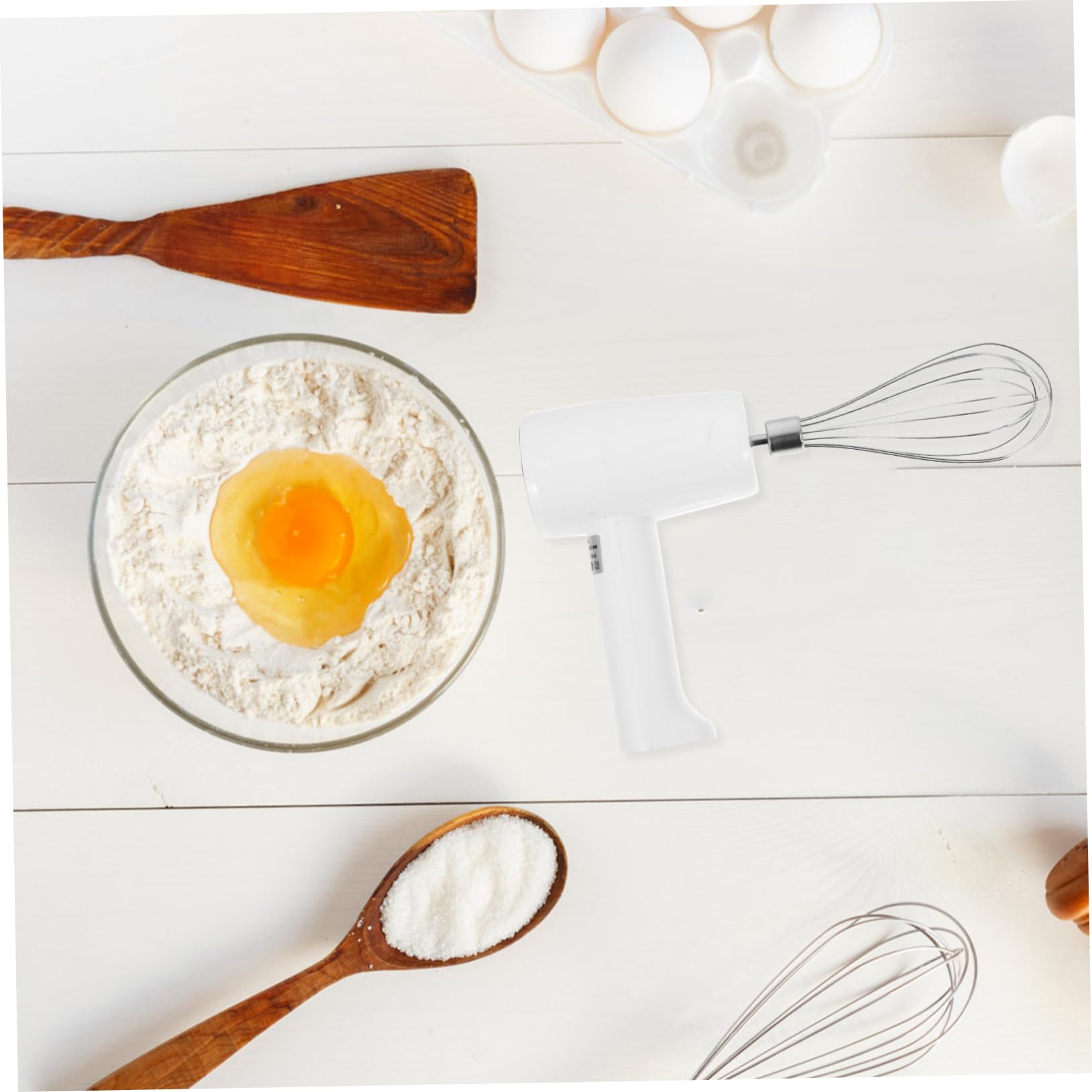 Ciieeo Mini Electric Egg Beater Rechargeable Stirrer for Coffee Battery-operated Milk Frother Egg Whisk Compact Baking Tool