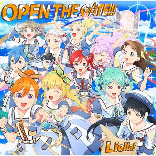 【初回生産分】 『ラブライブ!スーパースター!!』7thライブテーマソング OPEN THE G☆TE!!!【Liella!盤】 CD Liellaのサムネイル