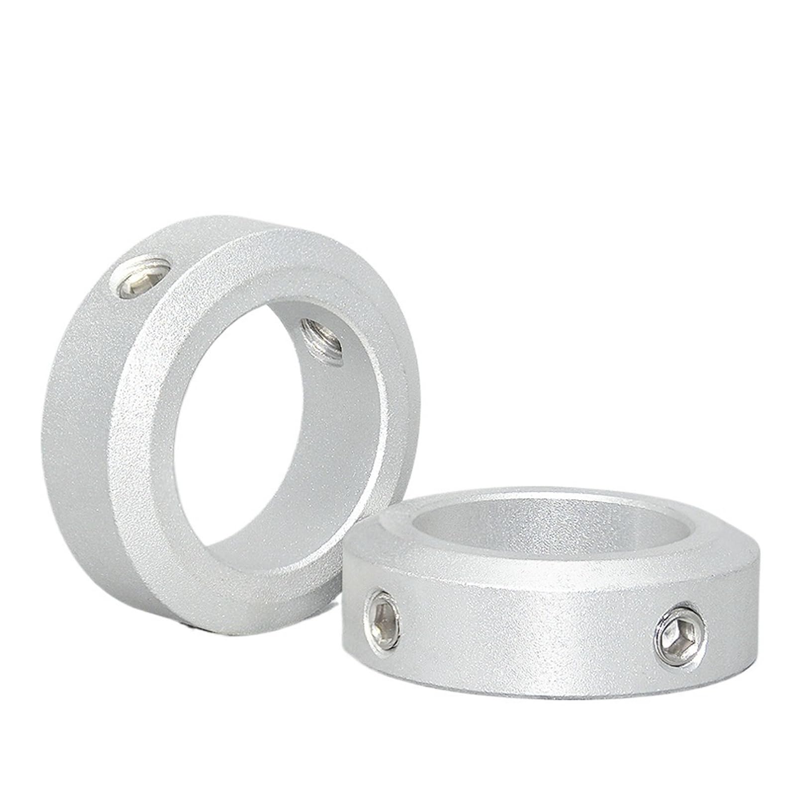 Butée de maintien à col ondulé en aluminium, type de vis, localisateur de