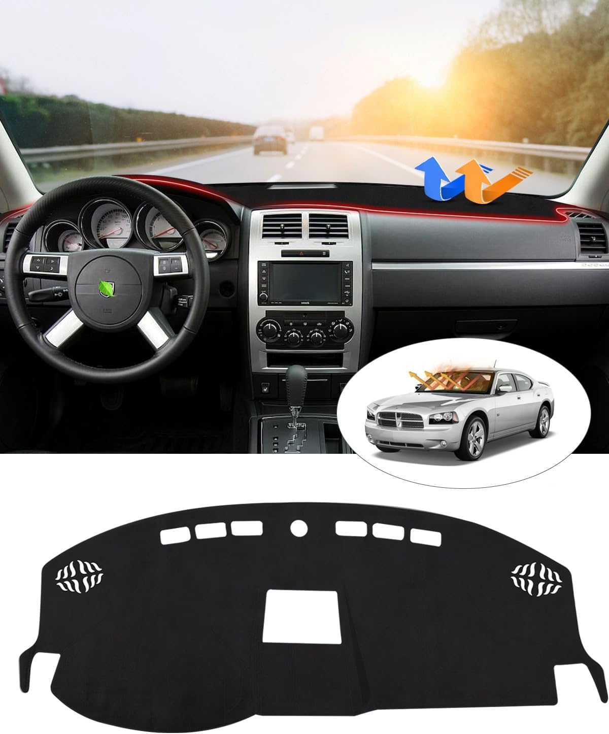 Durable Dashboard Protectors: Ultimate Non-Slip And Sound Insulation