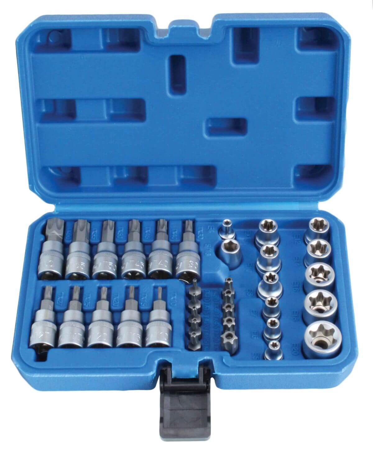 Zestaw Klucze do kubków Torx 1/2" 23 Narzędzia w etui