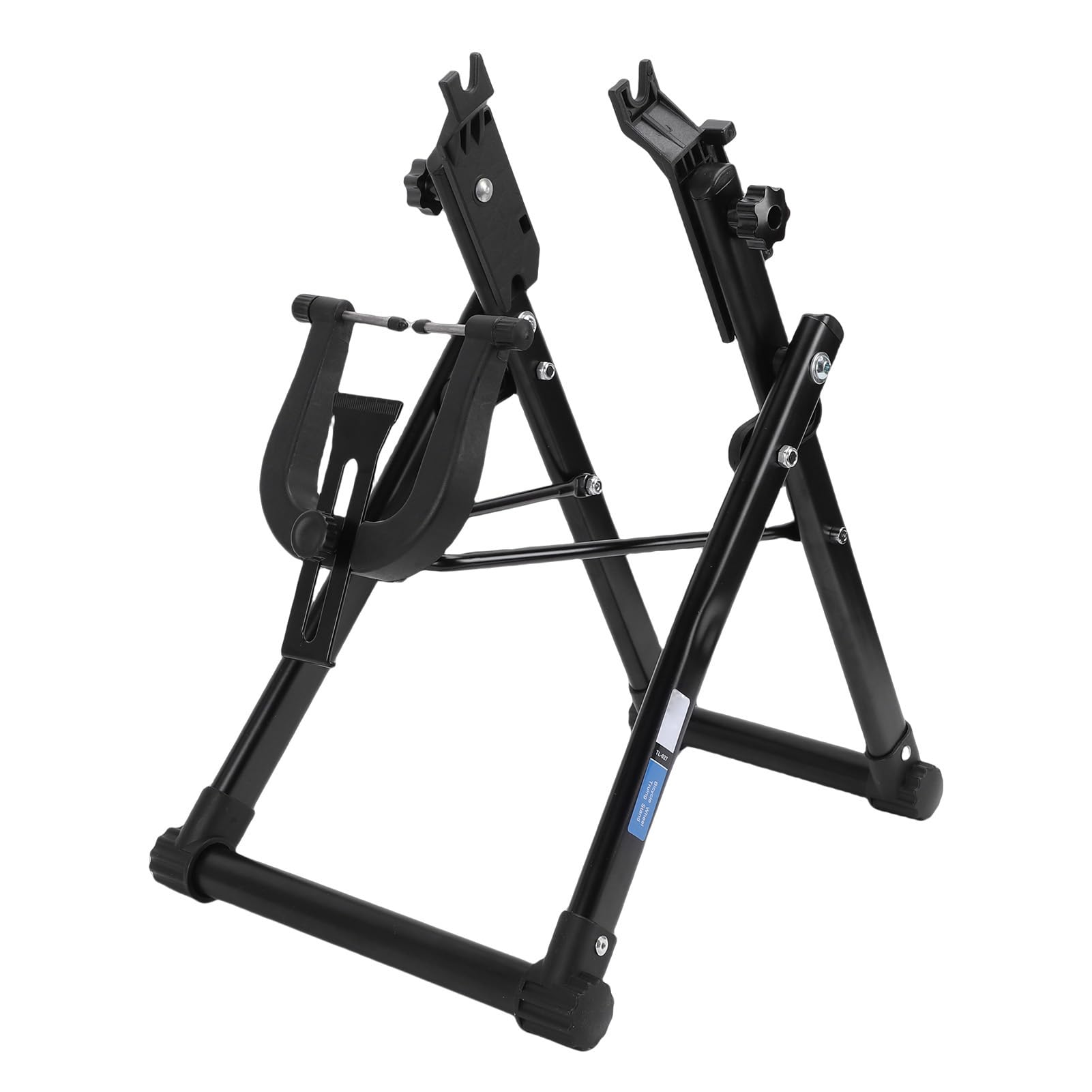 Fahrrad-Laufrad-Zentrierständer, Faltbarer Wartungshalter aus Kohlenstoffstahl für 16- Bis 29-Zoll-Räder, Ideal für Reparaturen an Mountainbikes und Rennrädern