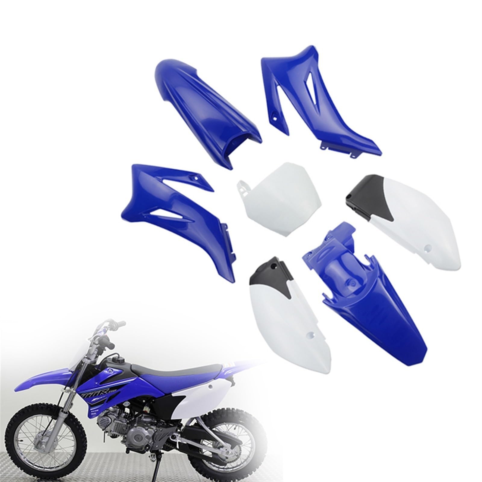 TTR110 Set di kit di copertura del corpo della carenatura della