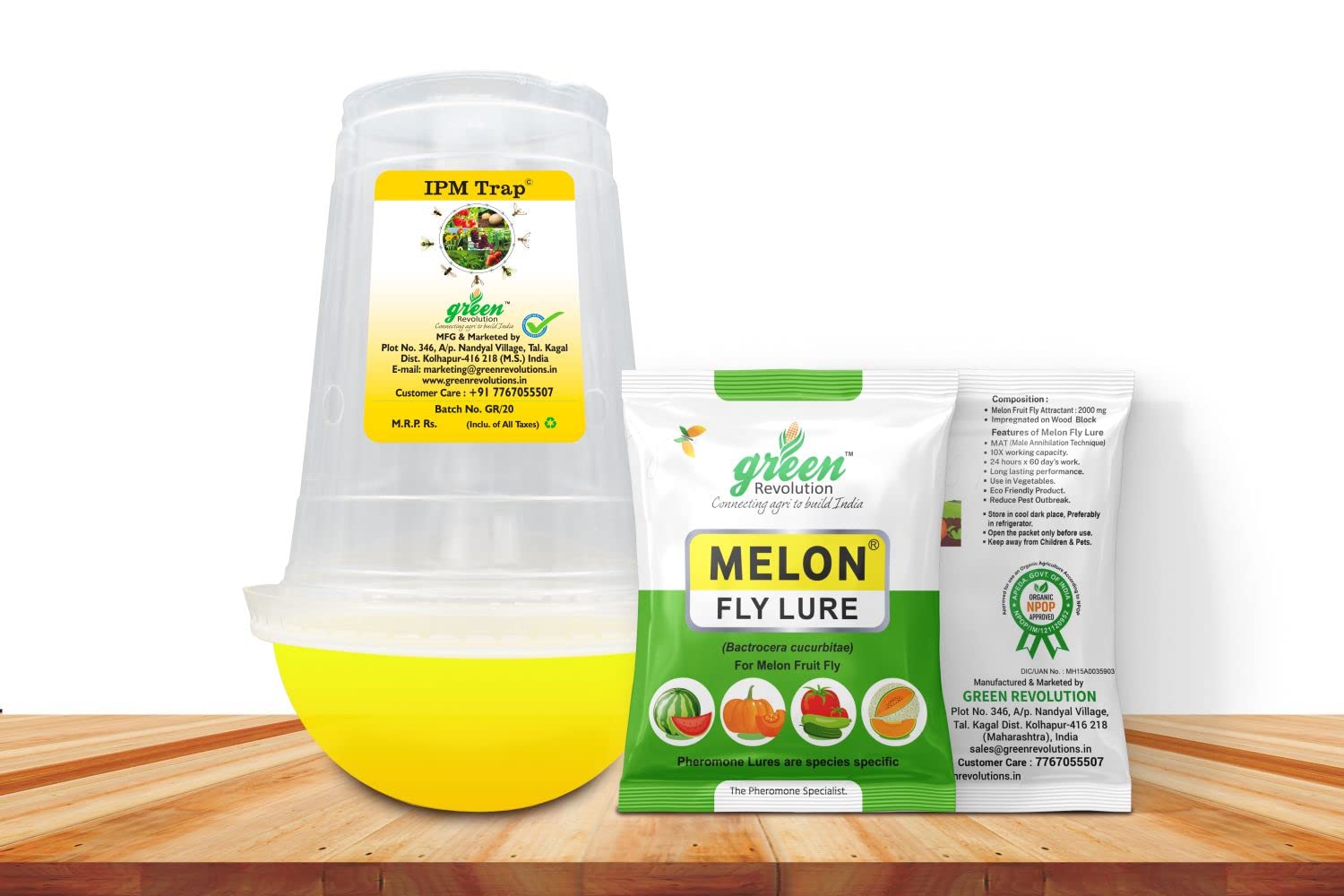 Melon Fruit Fly Pheromone Trap (Bactrocera Cucurbitae) Pack of 5 (B084G1VFQK) Amazon Price History, Amazon Price Tracker