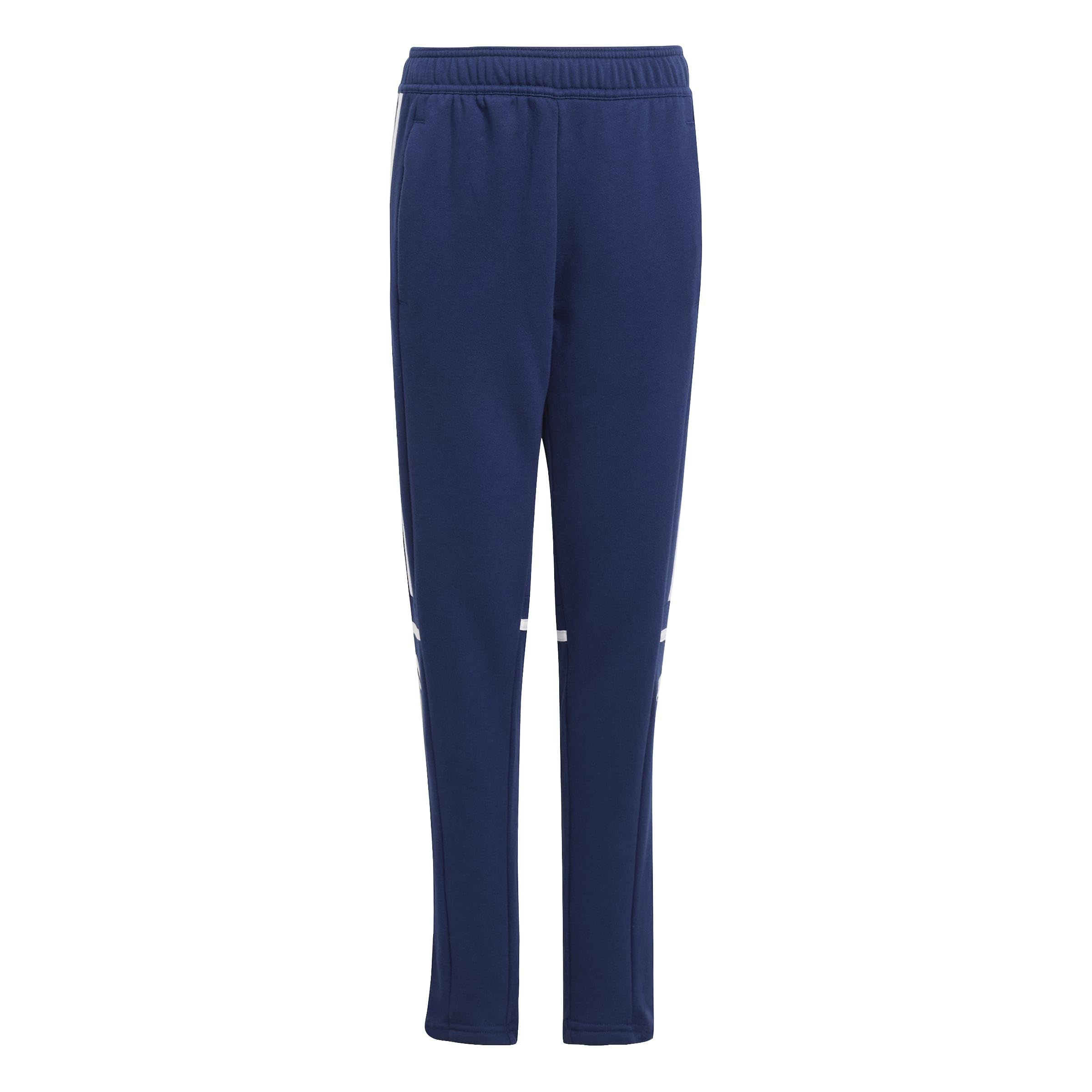 adidas Unisex Kids Squadra25 Sweat Kids Pants, Team Navy Blue 2/White, 7-8 Years