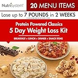 Nutrisystem 5 Day Weight Loss Kit, Turbo Protein Powered Classic