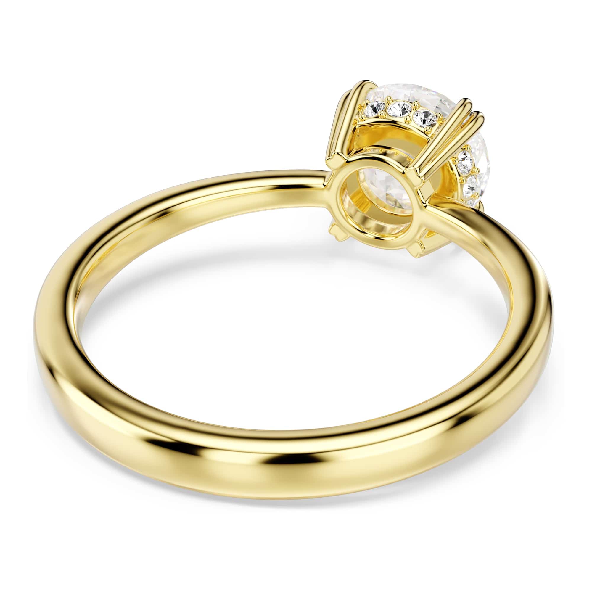 Swarovski Stilla Collection Cocktail Ring, Round cut, White
