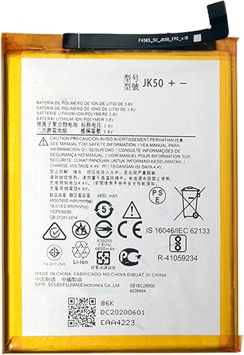 Miniatura 2 de Batería de repuesto JK50 actualizada para TracFoneTotal Wiless Motorola Moto G Play XT2093DLVerizon Motorola Moto G 2021 XT2093-2PP PAL60003US