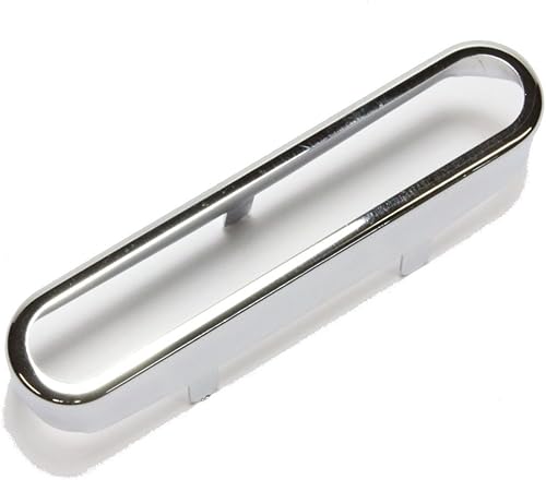 bangdan open-style Telecaster cuello Pickup Cubierta, metal chapado en cromo plateado