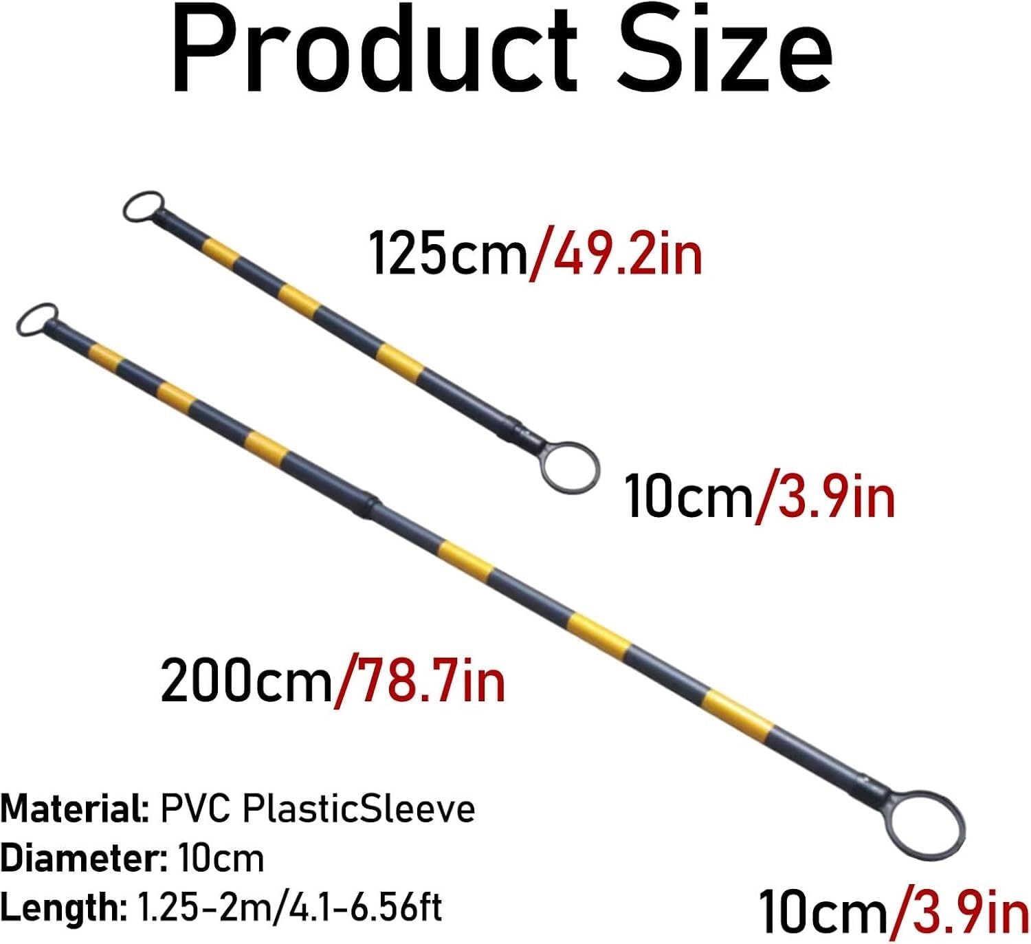 Lot de 12 cônes signalisation rétractables, barrière Circulation rétractable avec Autocollant réfléchissant