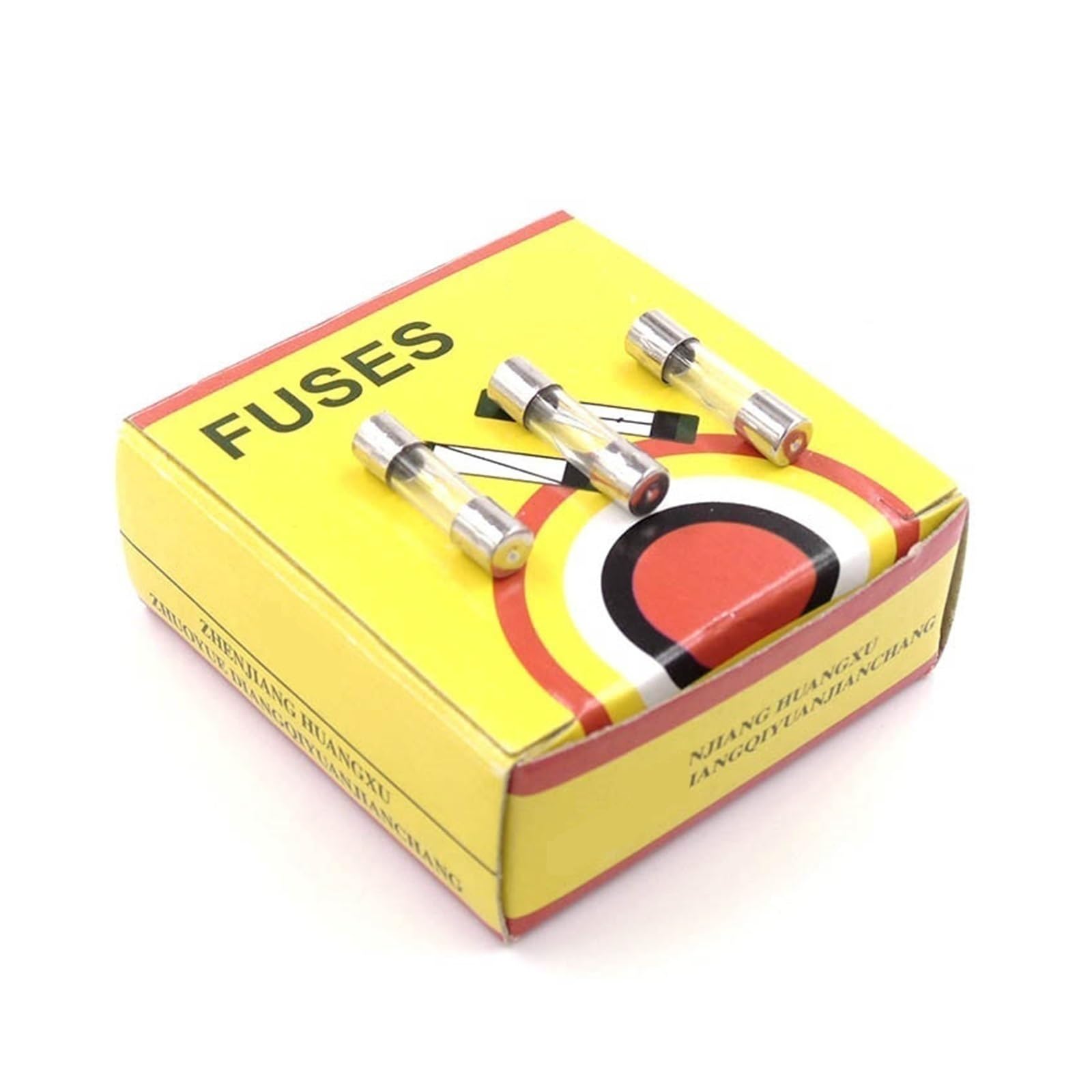 NURII Fusible de Tubo de Vidrio de soplado rápido, Kit Surtido de fusibles de Vidrio de soplado rápido, 30 Uds., 5x20mm, 1A, 2A, 3A, 4A, 5A, 6A, 10A, 20A, 250V, 5x20mm (Color : 20A, Size : 5x20mm)