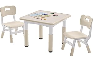 Toddler Table and Chair Set: A Vibrant Kids Play Area for Learning and Fun