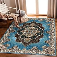 Amazon｜[YXSNG] ヴィンテージ風 クラシック柄 ラグマット ふわふわ