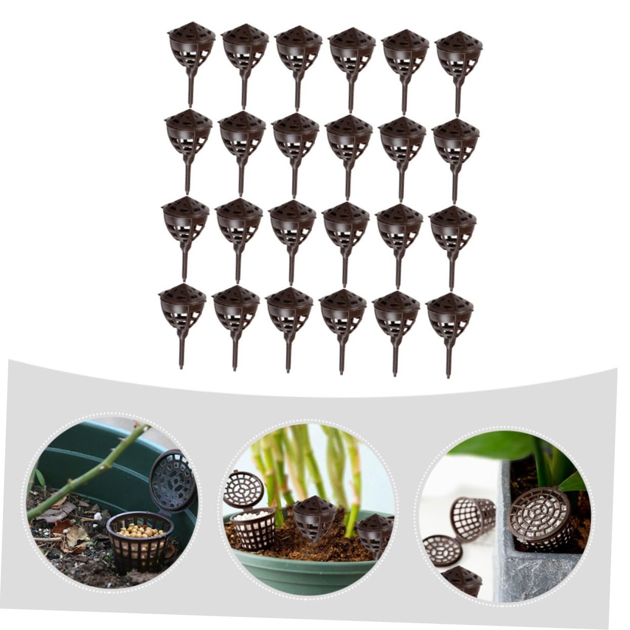 YARNOW 2 Set Scatola Di Fertilizzante Di Bollitore Giardinaggio Fornisce Fertilizzante Piante Concime Liquido Contenitore Per Fertilizzanti Da Giardinaggio Plastica 100 Pezzi * 2