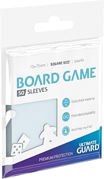 Ultimate Guard Prem Game Sleeves Square (50) Cards