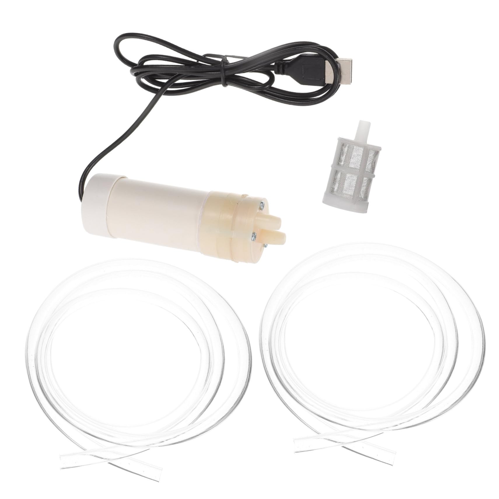 BUTIFULSIC Efficient Water Pump for Fish Pool and Fish Tank Dependable Stainless Steel Mesh for Balcony and Terrace