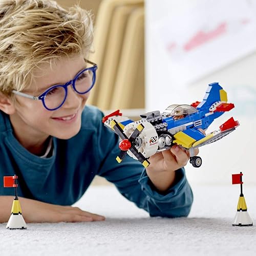Miniatura 3 de LEGO Creator 31094 - Kit de construcción de avión de carreras 3 en 1 (333 piezas)