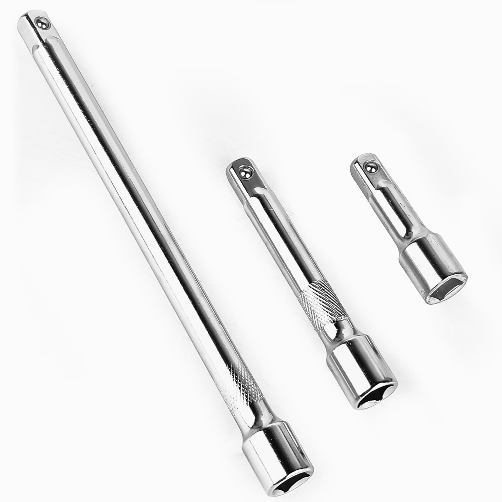 Set Prolunghe Per Cricchetto 9 Pezzi | In Acciaio Cromo Vanadio Con Vassoio EVA Per Meccanica - Foto 6