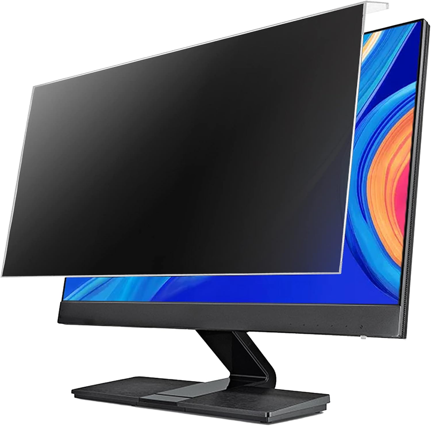 Screen Hanging Privacy Filter for 17-32 Inch Widescreen Monitor Frame, Anti-Glare Anti-Blu-Ray Eye Protection Acrylic Protector Film, Easy to Install and Clean,19.5in(445260mm)