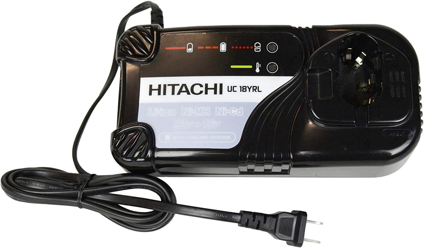 Hitachi UC18YRL 7.2-18V Dual Chemistry Battery Charger