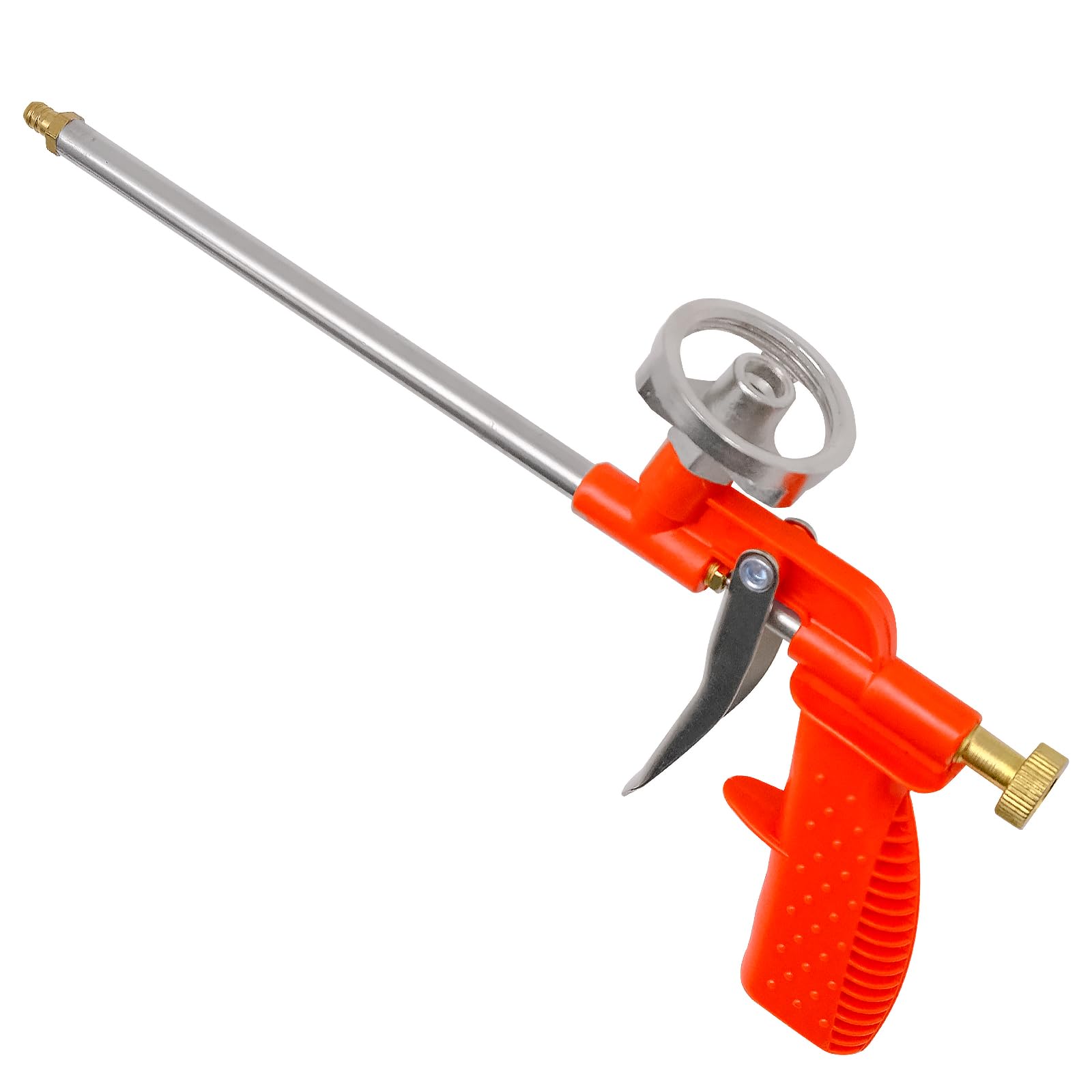 Pistola per Schiuma, Pistola Schiuma Poliuretanica, Pistola in Schiuma PU in Metallo, Pistola a Schiuma di Costruzione per Calafataggio, Sigillatura, Riempimento