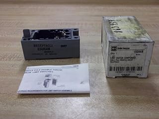 CUTLER HAMMER E50RAM E50 Series, DIE CAST ZINC, Manifold Mount, Receptacle, Single Pole, 5 Terminal