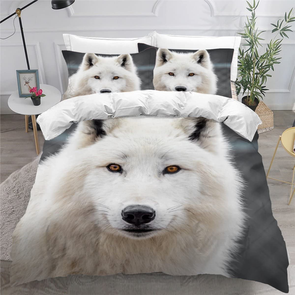 Housse de couette 200x200 loup pour transformer la chambre de votre enfant