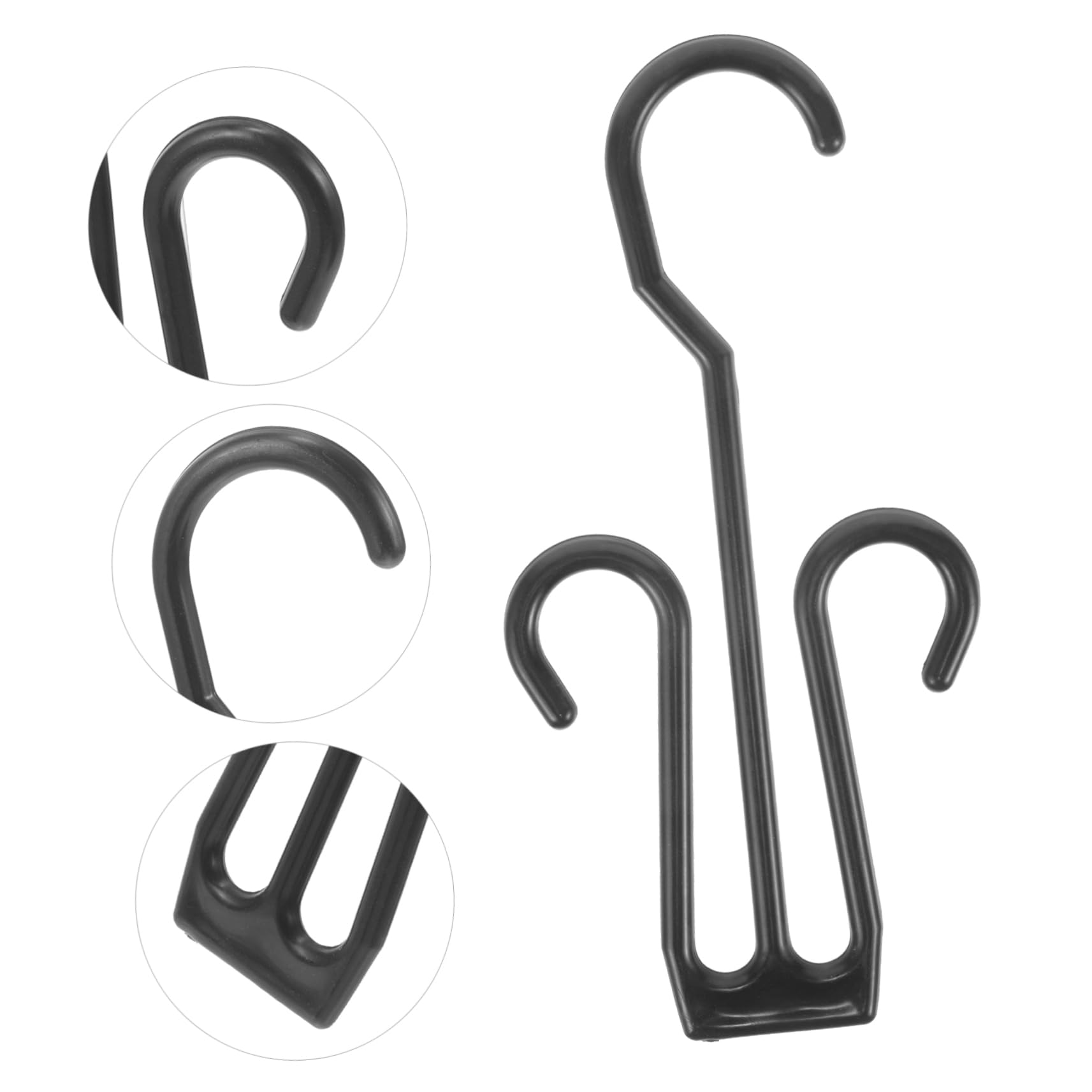 VALICLUD 20Pcs Shoe Drying Hooks Multi Functional Hangers for Shoes Towels and More and Sturdy Storage for Home Use for Slippers and Footwear Display