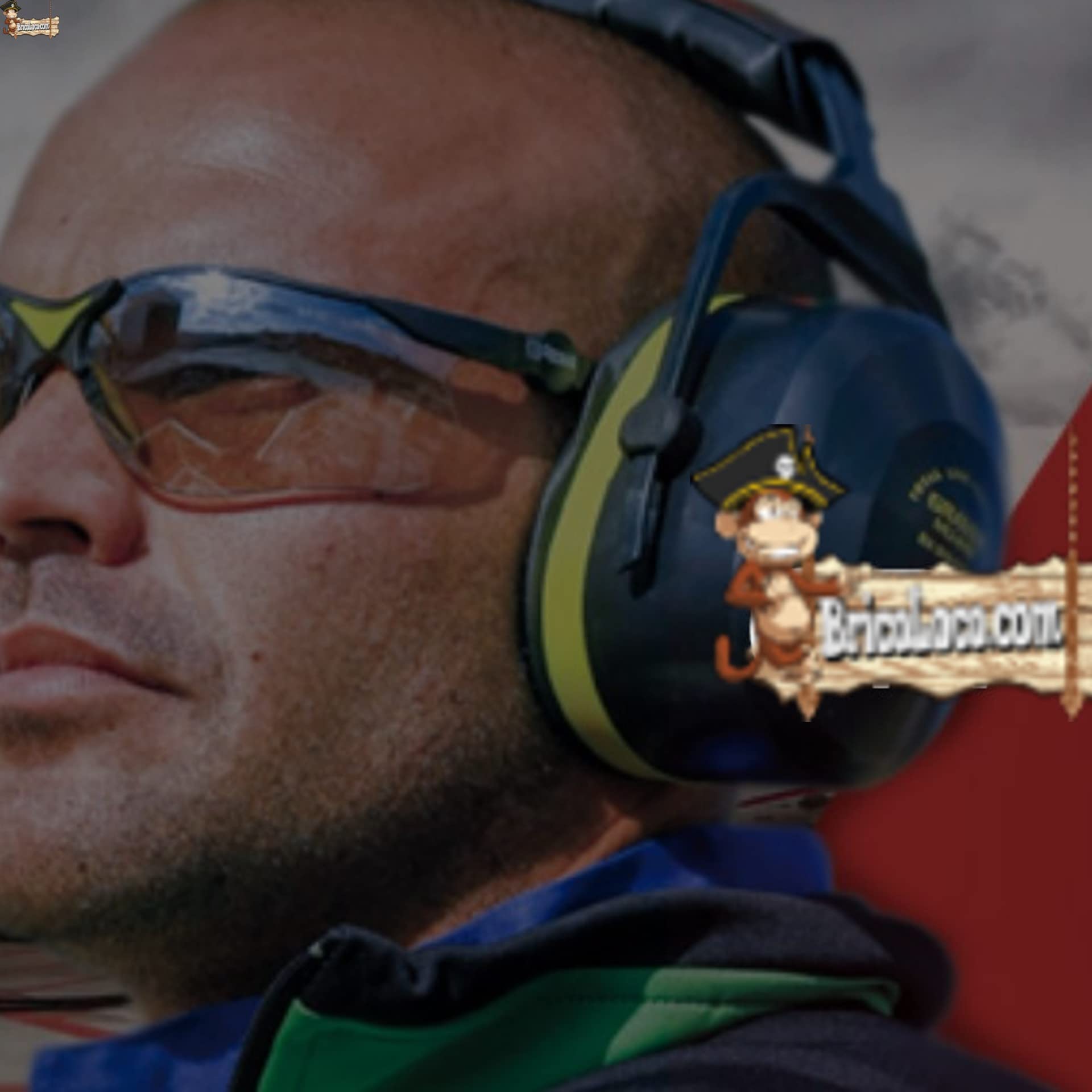 BricoLoco.com Cascos antiruido. 3 UDS. Protector auditivo. Aislantes del ruido. Orejeras insonorización y protección contra el ruido. Para trabajo, obra, estudiar. Alta atenuación. (3)