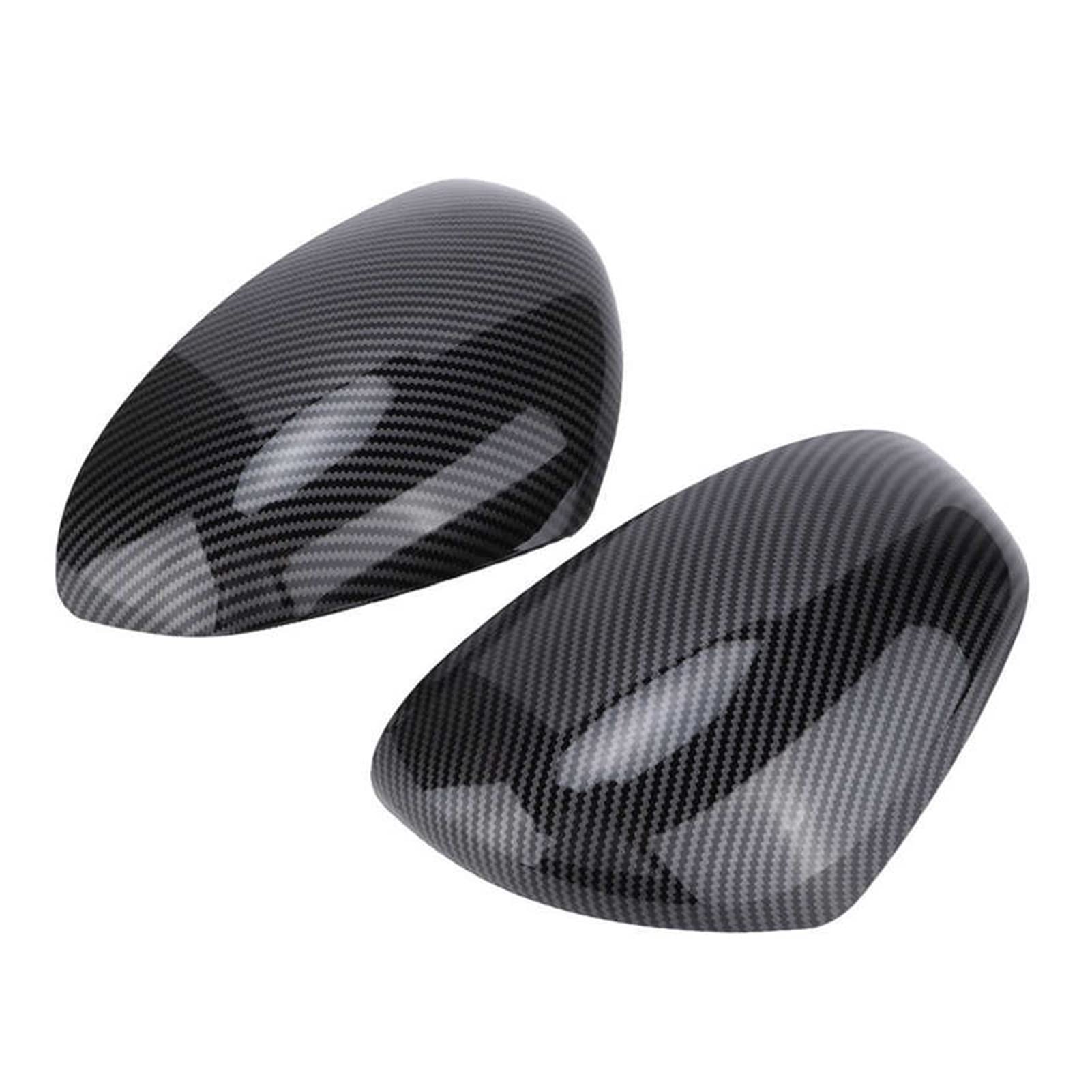 Boîtier protection rétroviseur Smart 453 capuchon couverture noir brillant - 6