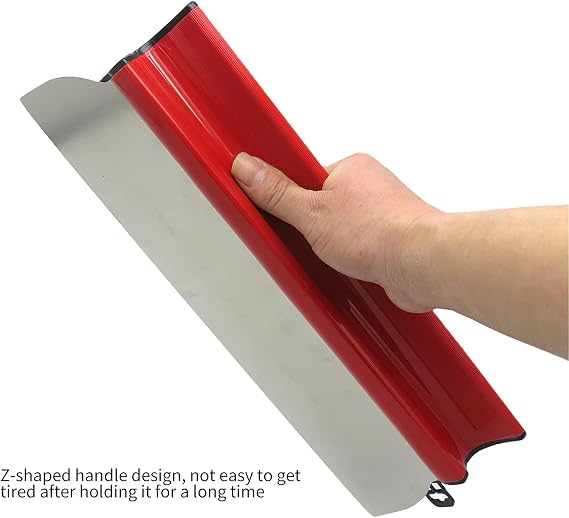 Drywall Skimming Blade, High Grade Skimming Plastering Spatula, Professional Durable Plastering Trowel Speed Skim Plastering Tools for Cement and Concrete Wall-Board Wall Plastering Tools (25CM)