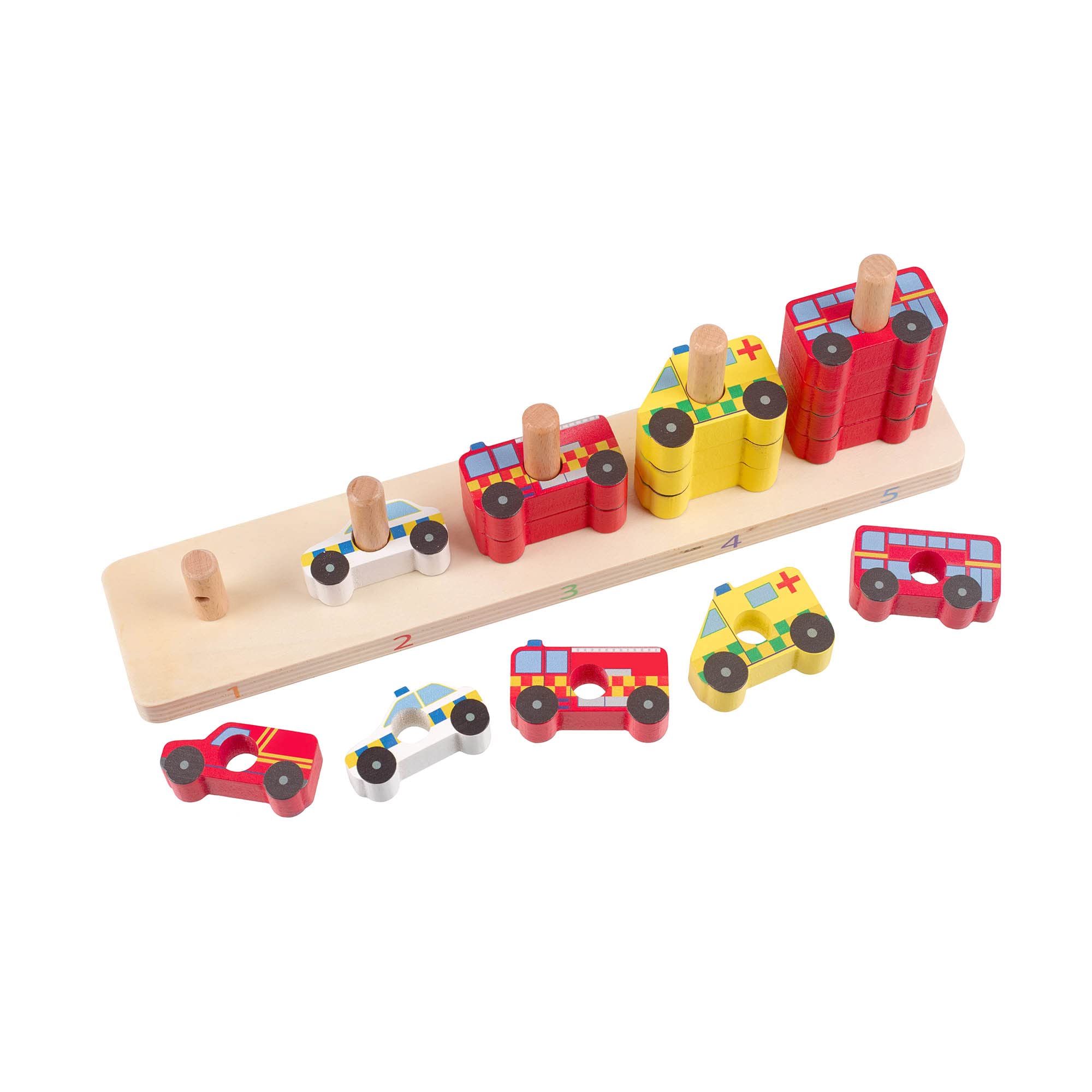 Orange Tree Toys OTT12170 Counting Stacking Toy, [Color_name]