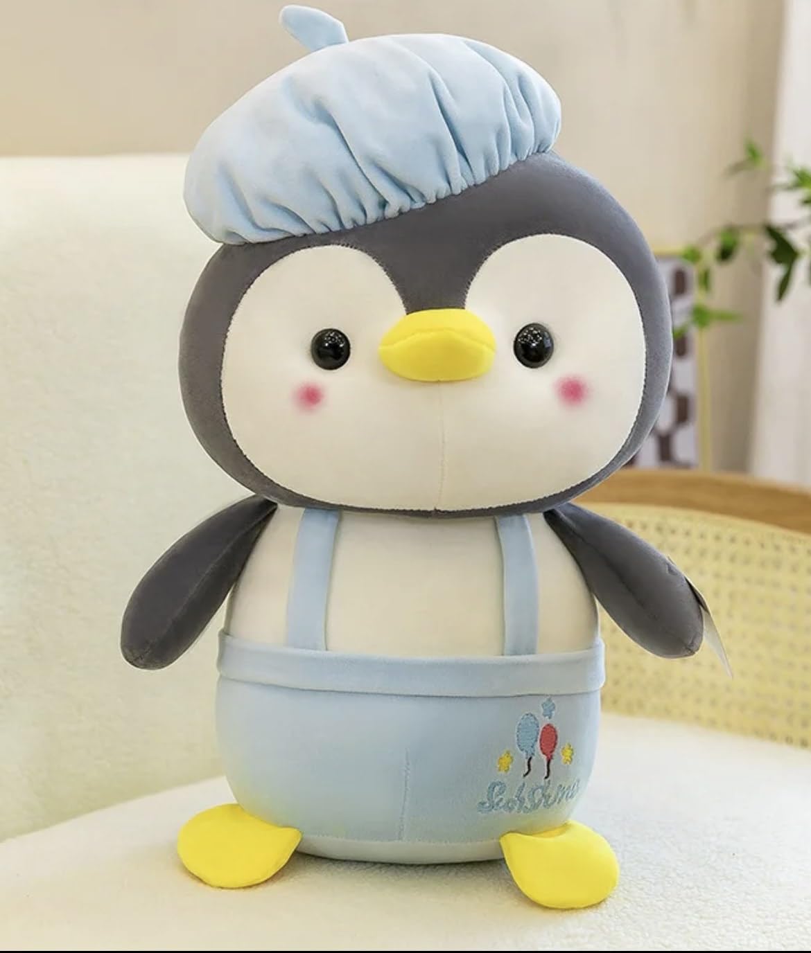 Tiny Treasures by Madhaani Premium Penguin Soft/Plush Toy for Boys,Girls Kids, Adults Safe Birthday Gift Cute Giant Size (Blue and Grey,45 cm) (B0CTTH7PJH) Amazon Price History, Amazon Price Tracker