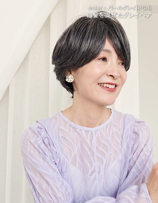 Amazon.co.jp: 【シニア向け】 医療用ウィッグ 40代 50代 60代 70代
