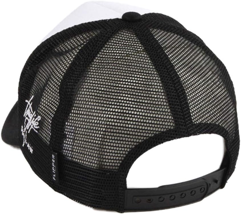 Flipper Thuglife Trucker Hat Snapback Mesh Baseball Cap with 3D Rubber Logo Patch, Adjustable for Men & Women