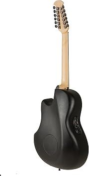Ovation 2058TX-5 Elite TX 12-String Acoustic - Black