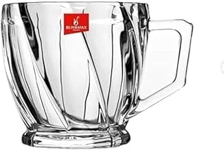 طقم أكواب بلينك ماكس، 6 قطع، موديل B125، زجاج، لون شفاف