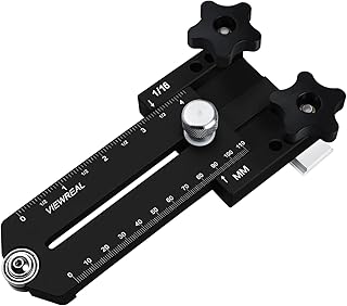 Extended Thin Rip Jig Table Saw Band Saw Jig Table Saw Fence Guide Compatible With Most Router Table Band Saw, Table Saw Accessories For Cutting Repetitive Narrow Strips (Black)