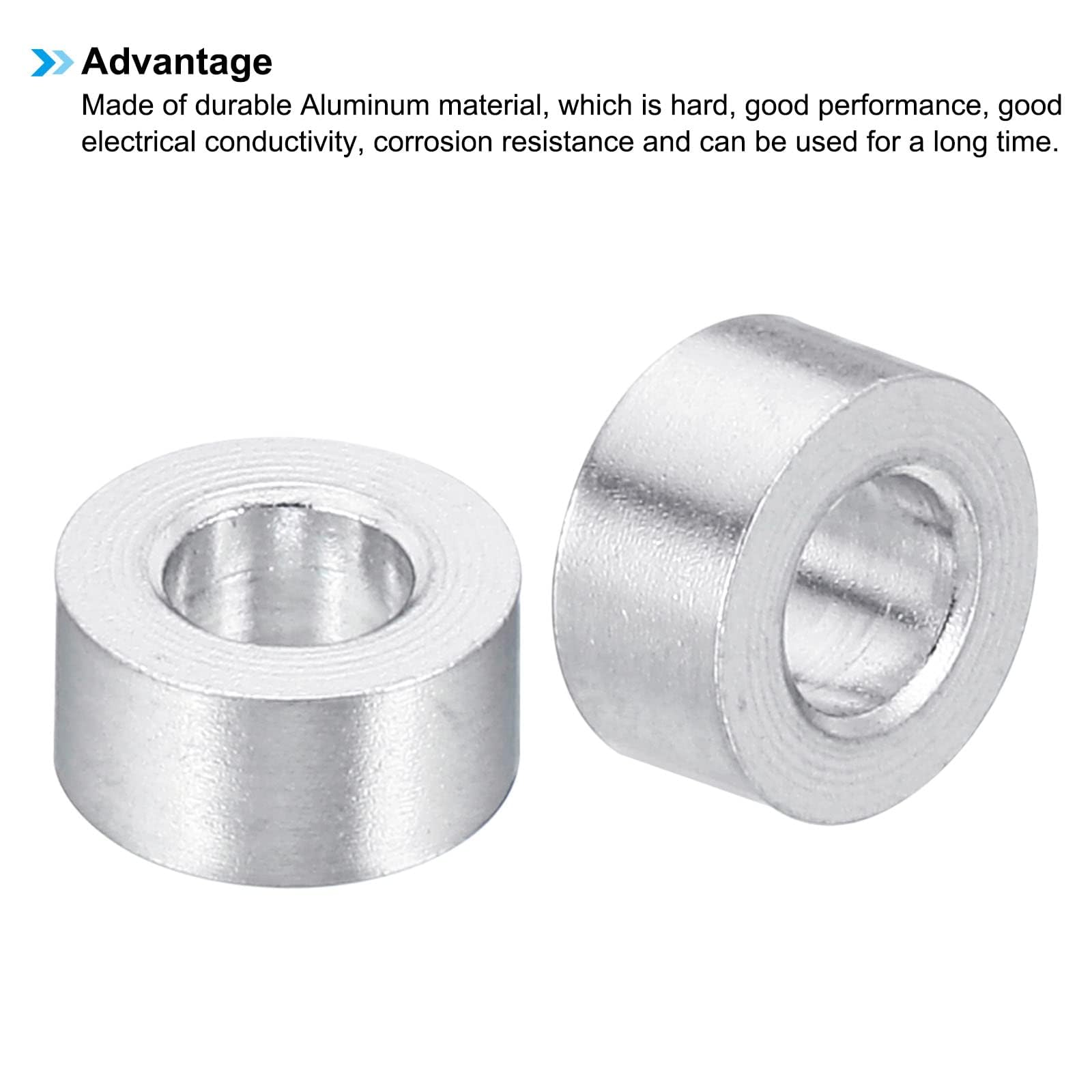 TA-VIGOR 10Pcs M4 Aluminum Spacer - Image 4