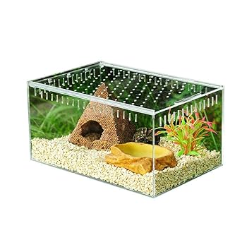 ★爬虫類飼育用品・器具・ケージ ☆セット販売☆★ Amazon | LISSOMPLUME 爬虫類ケージ 飼育ケース 飼育容器 爬虫類