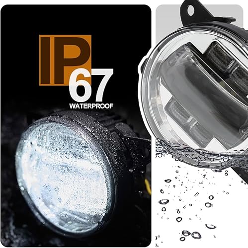 Miniatura 8 de Conjunto de luces LED de conducción antiniebla para Subaru BRZ WRX STI Impreza Legacy Outback Forester Crosstrek Switchback - Kit de lámparas de