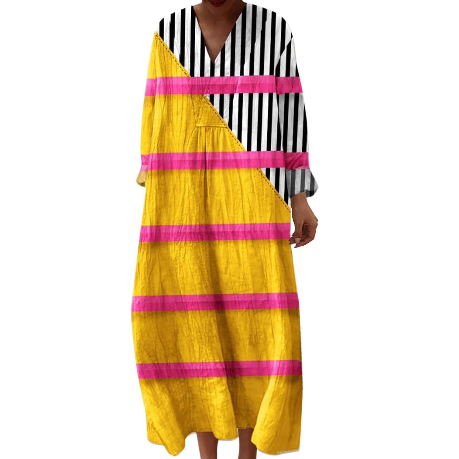 Robe décontractée légère ample et fluide pour look quotidien élégant