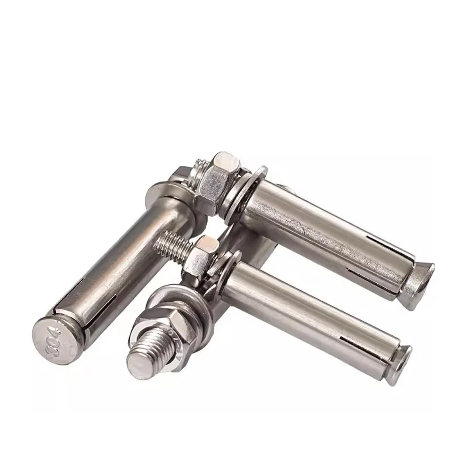 pernos de expansión, Tornillos De Expansión Acero Inoxidable, Perno M6-M16 304 6-16 Mm X 50 65 120 200 Tornillo Fijación Anclaje Manga