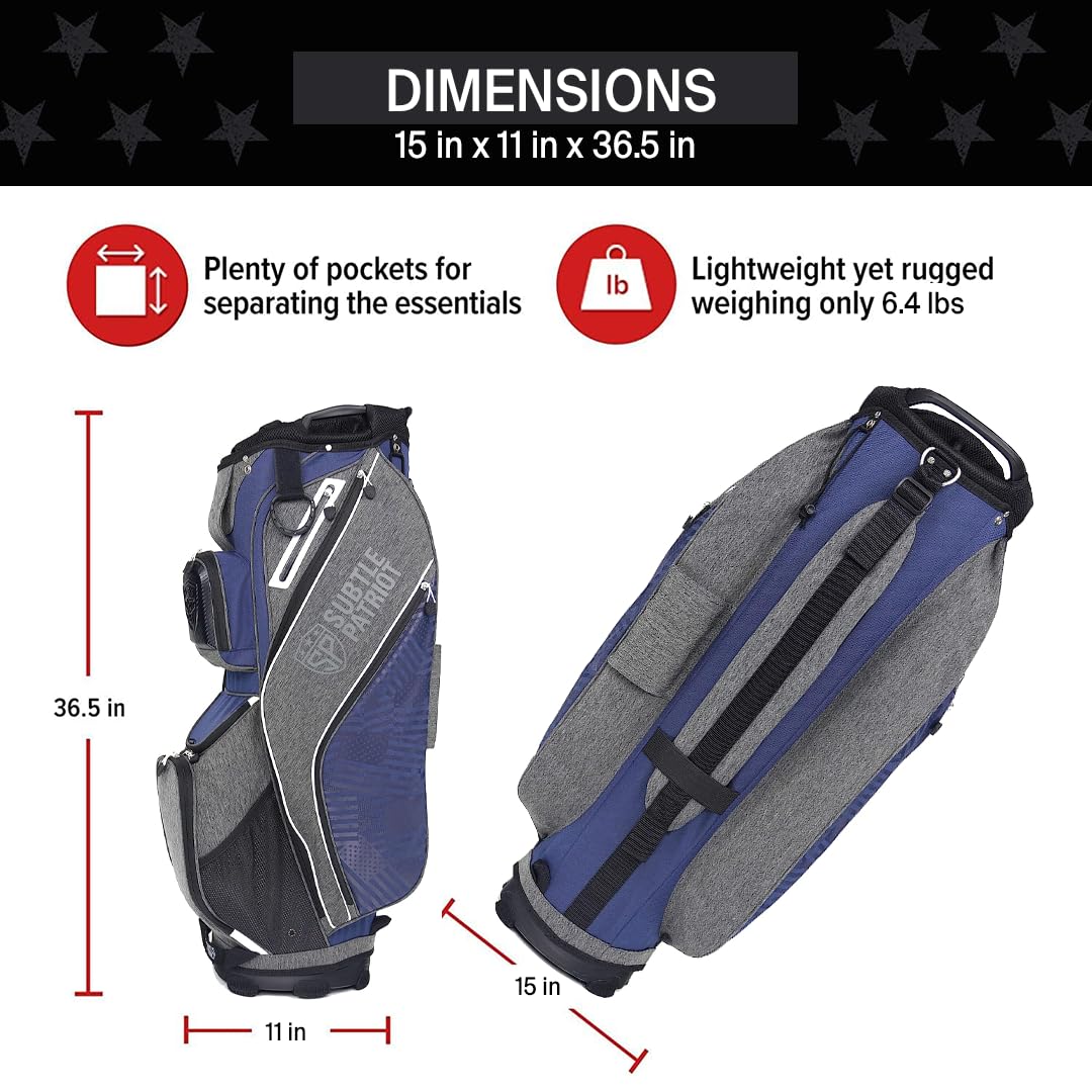 Amazon.co.jp: Subtle Patriot Ambush ゴルフカートバッグ – 超